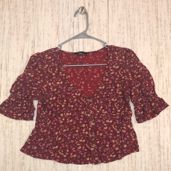 American Eagle l BoHo Top l Size XS - Picture 1 of 4